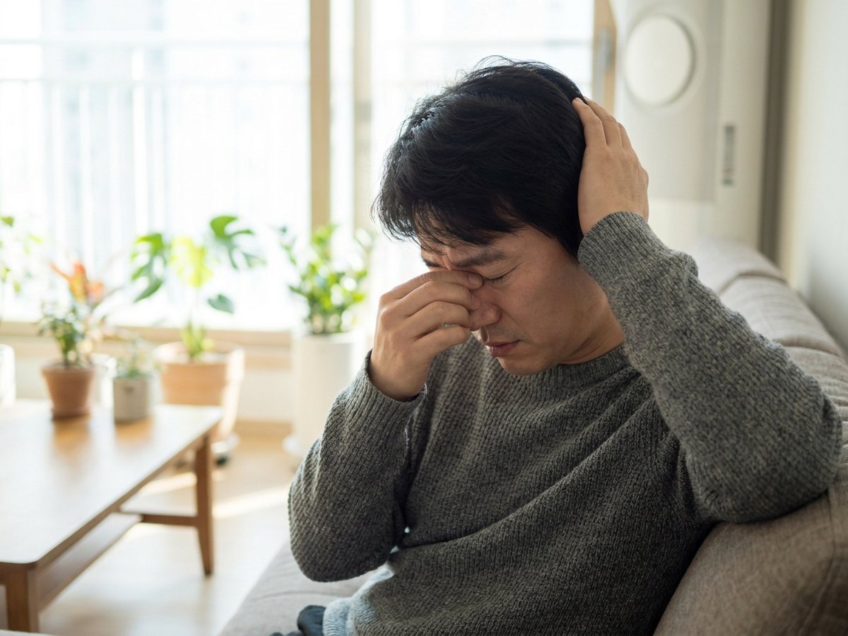 뒷머리가 무겁고 어지럽다면 증상 관련 사진