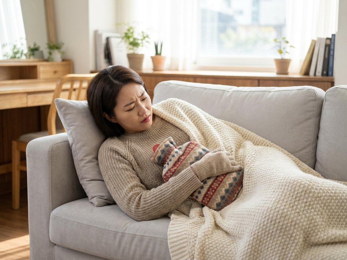 생리 때마다 아랫배가 아프다면 증상 관련 사진